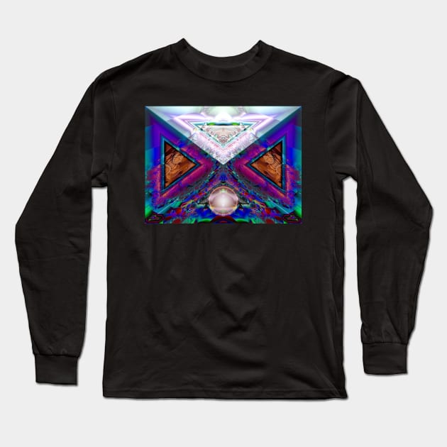 Pyramid Power Pearls Long Sleeve T-Shirt by barrowda